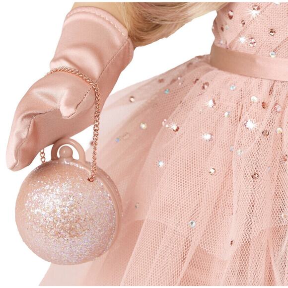 NEW American Girl WINTER PRINCESS DOLL Blonde Pink Hair Swarovski Crystal Tiara - Picture 8 of 13